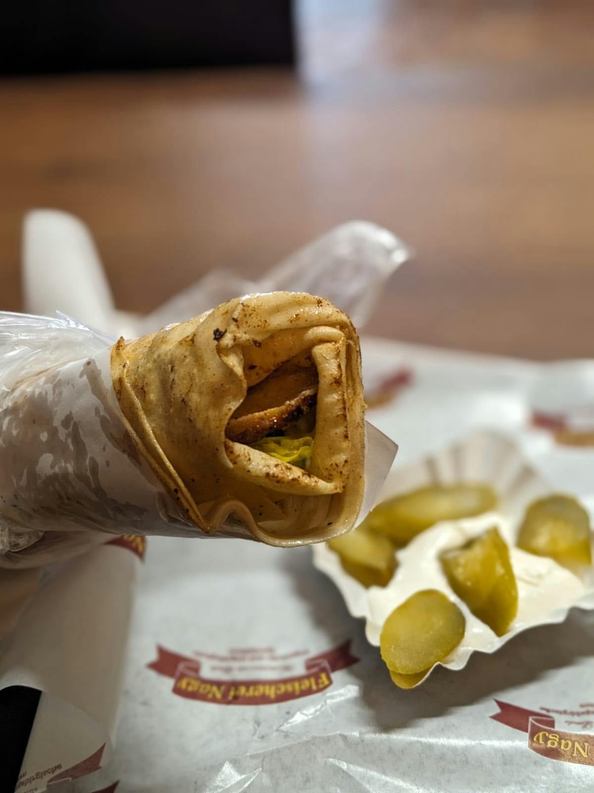 Shaam shawarma in N-kolln, Berlin