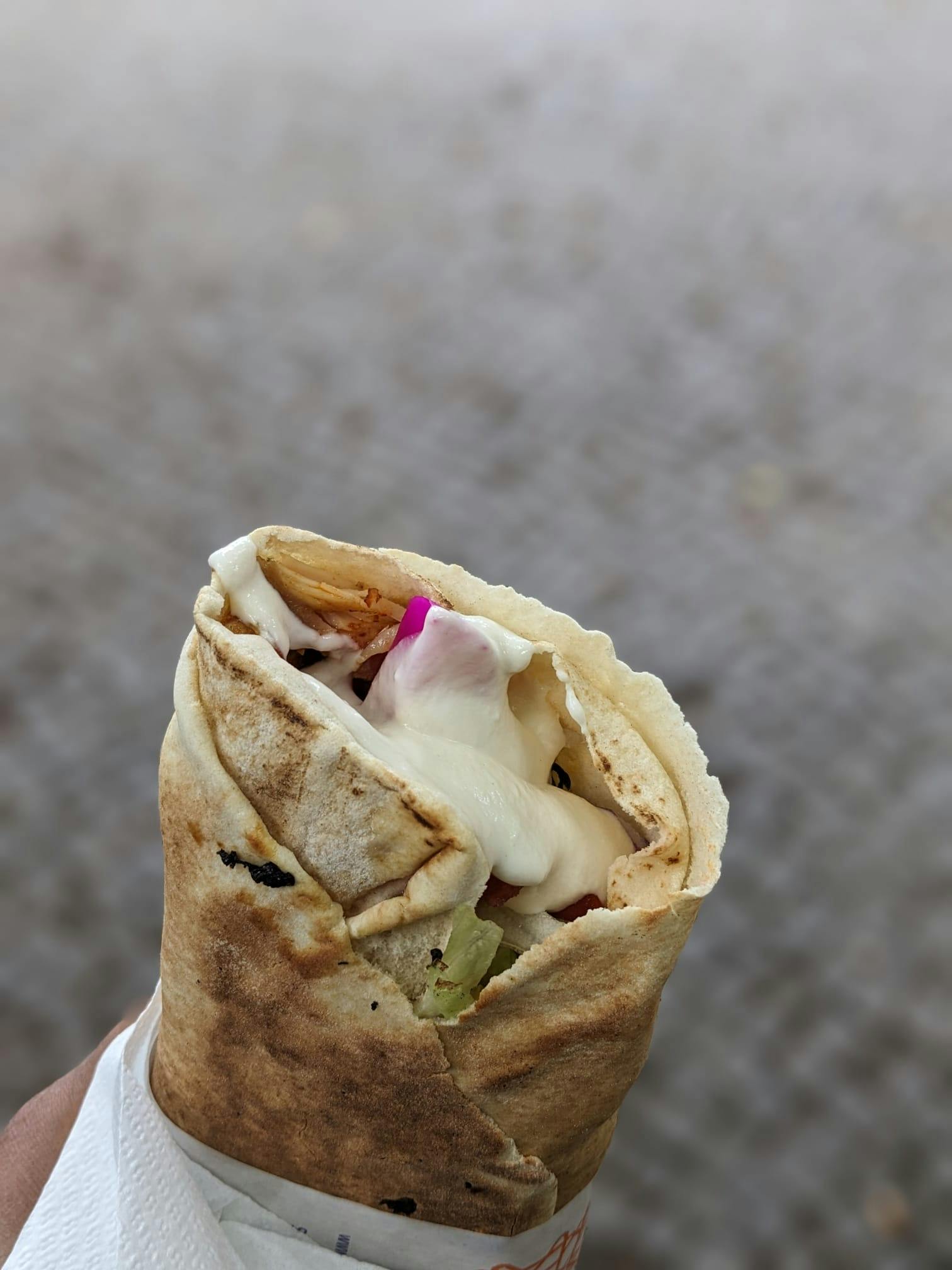 Sanabel shawarma in F-hain, Berlin