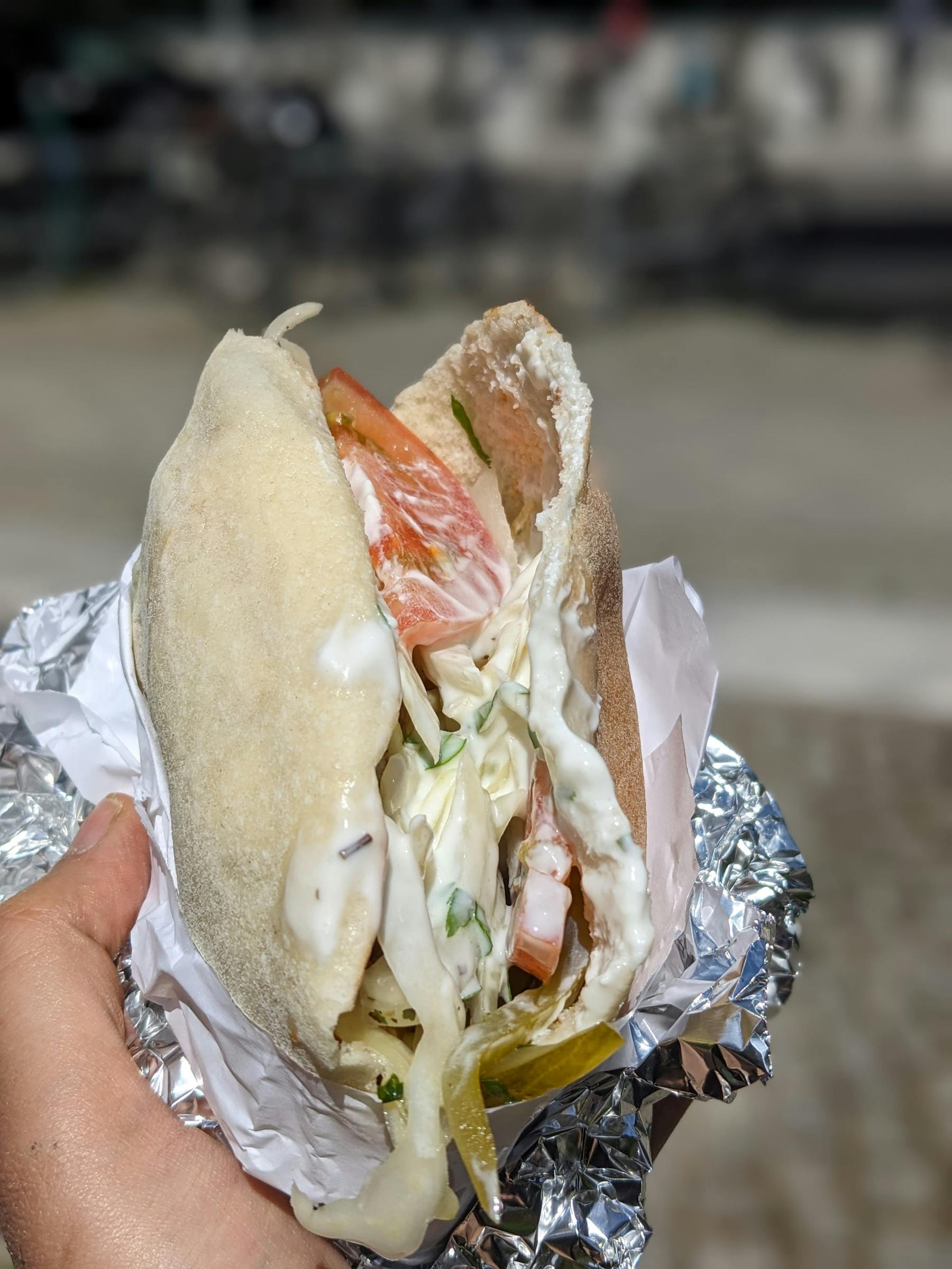 Yousef shawarma in Mitte, Berlin