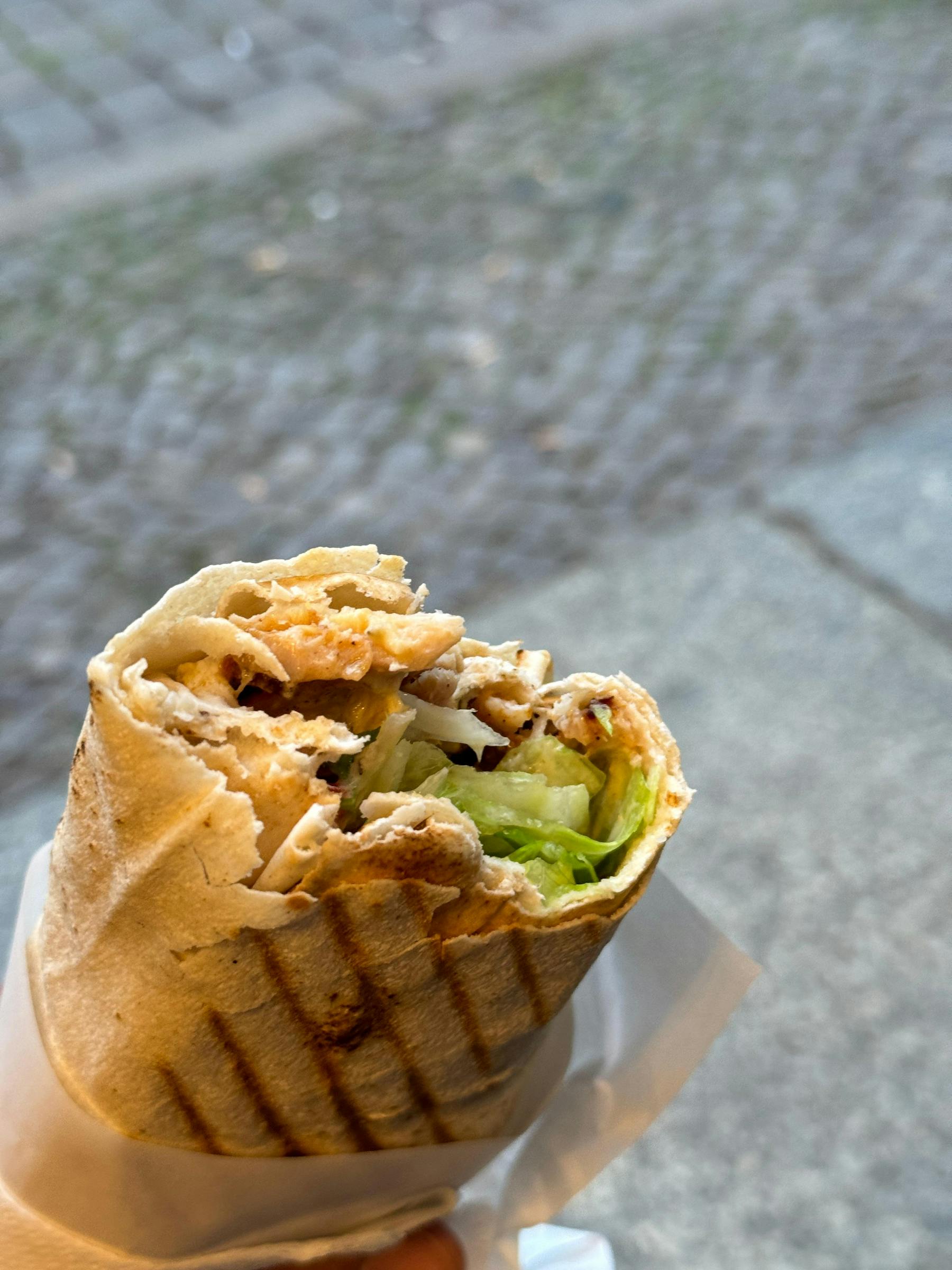 Al Gazali shawarma in F-hain, Berlin