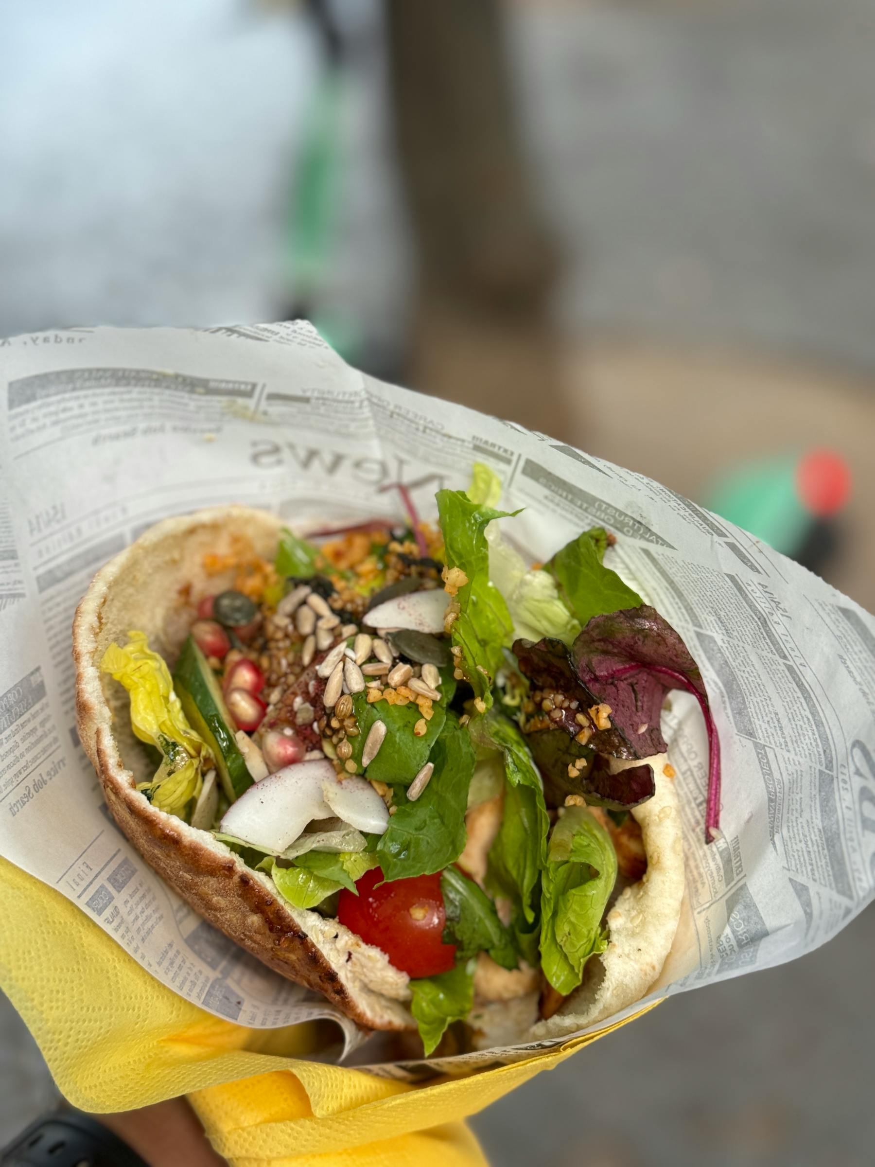 Falafel in Berlin shawarma in F-hain, Berlin