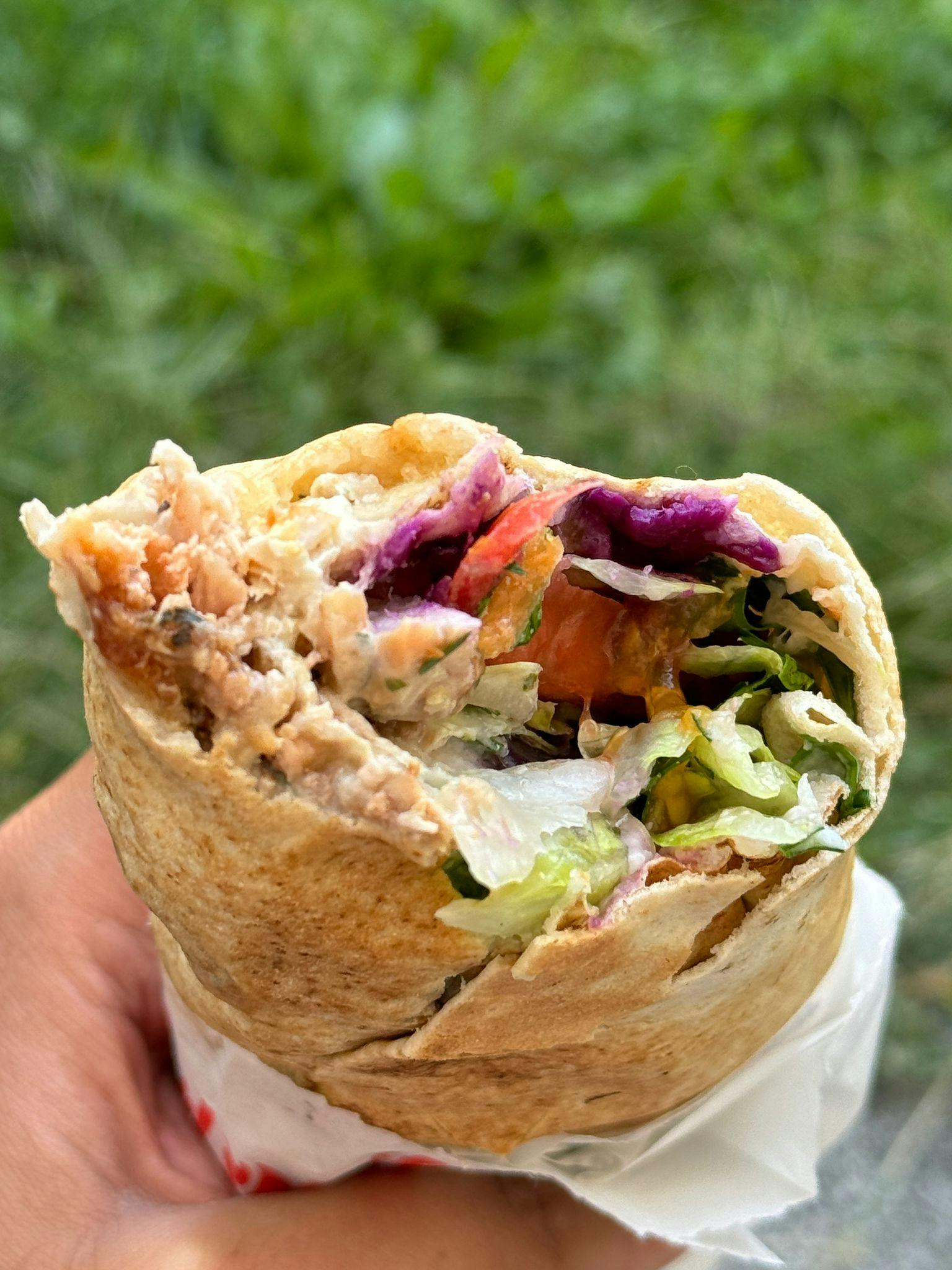 Salsabil shawarma in F-hain, Berlin