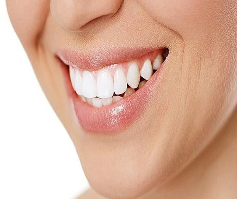 woman's smile