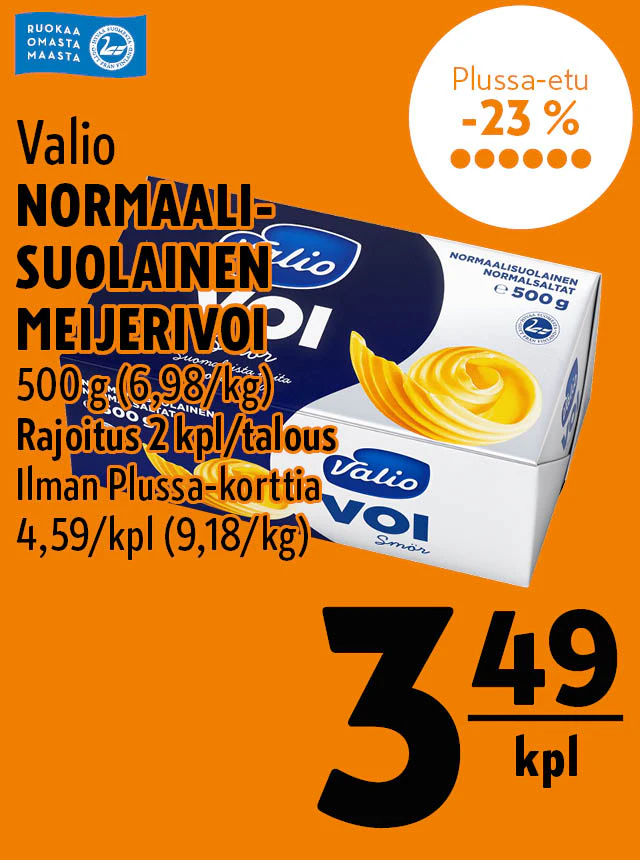 normaalisuolainen meijerivoi