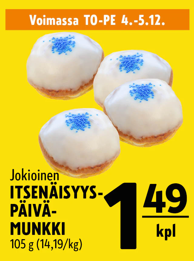 itsenäisyyspäivämunkki