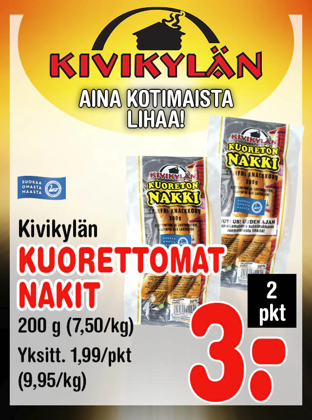 kuorettomat nakit