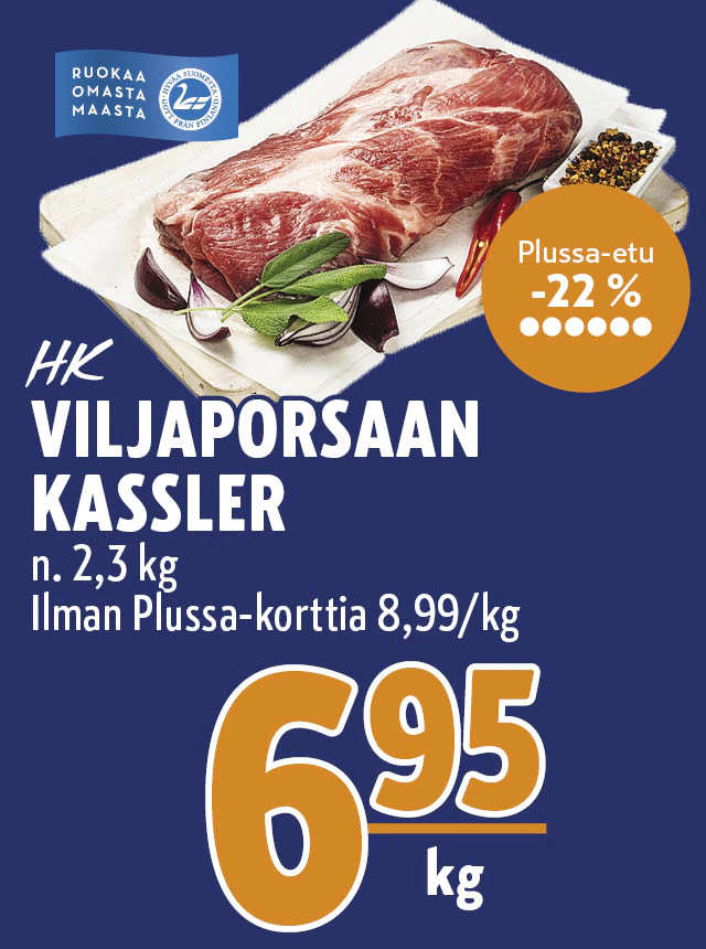 viljaporsaan kassler
