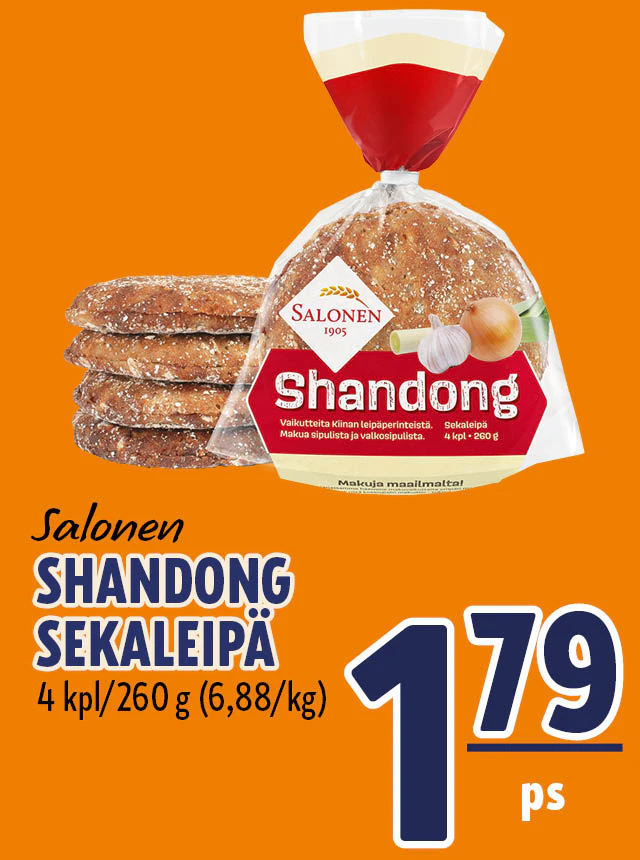 shandong sekaleipä