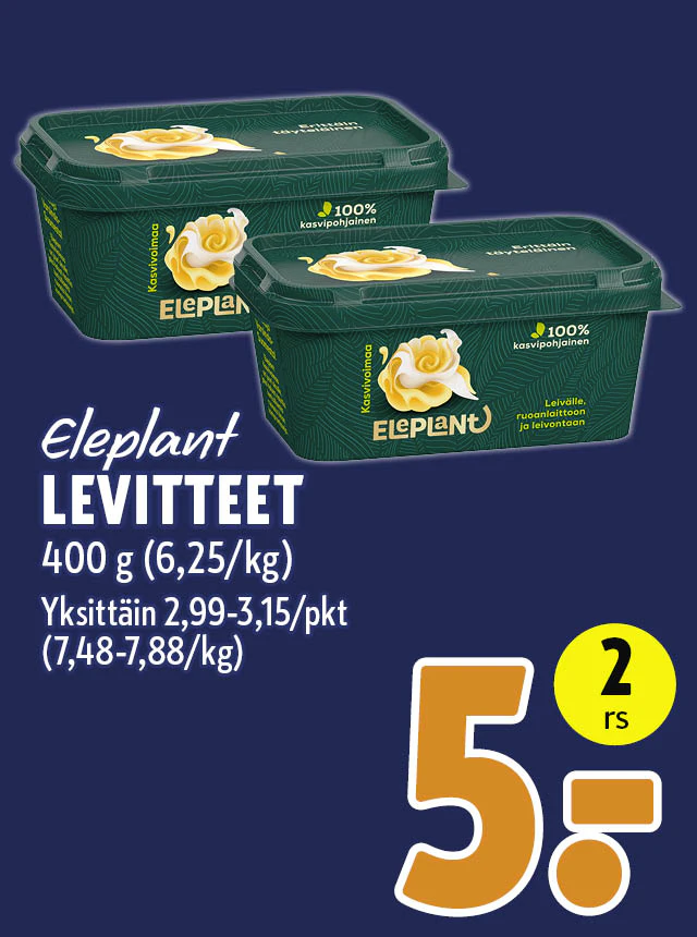 eleplant levitteet
