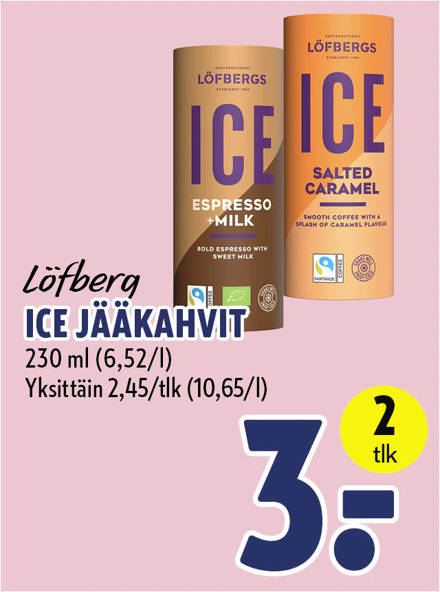 ice- jääkahvit