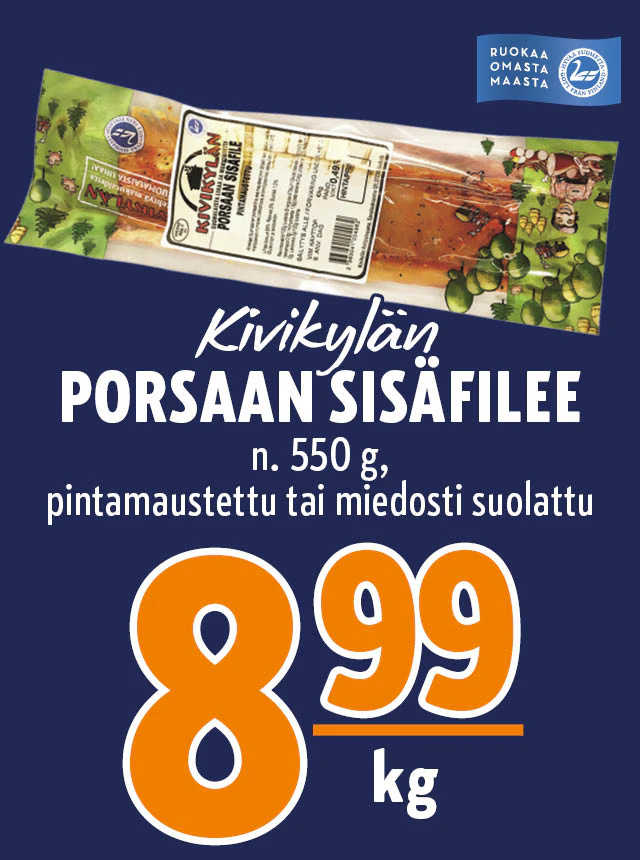 porsaan sisäfilee