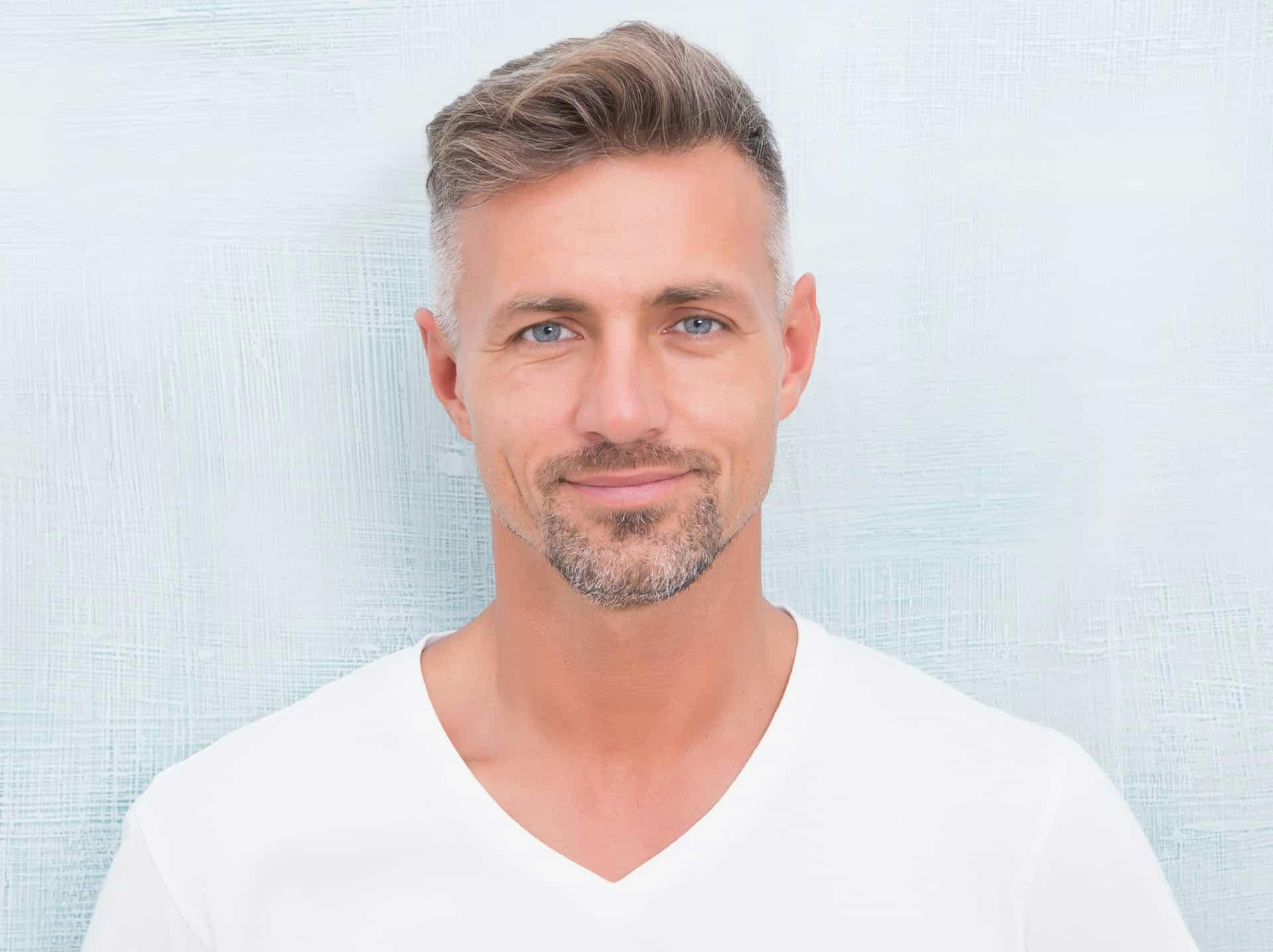 Man smiling