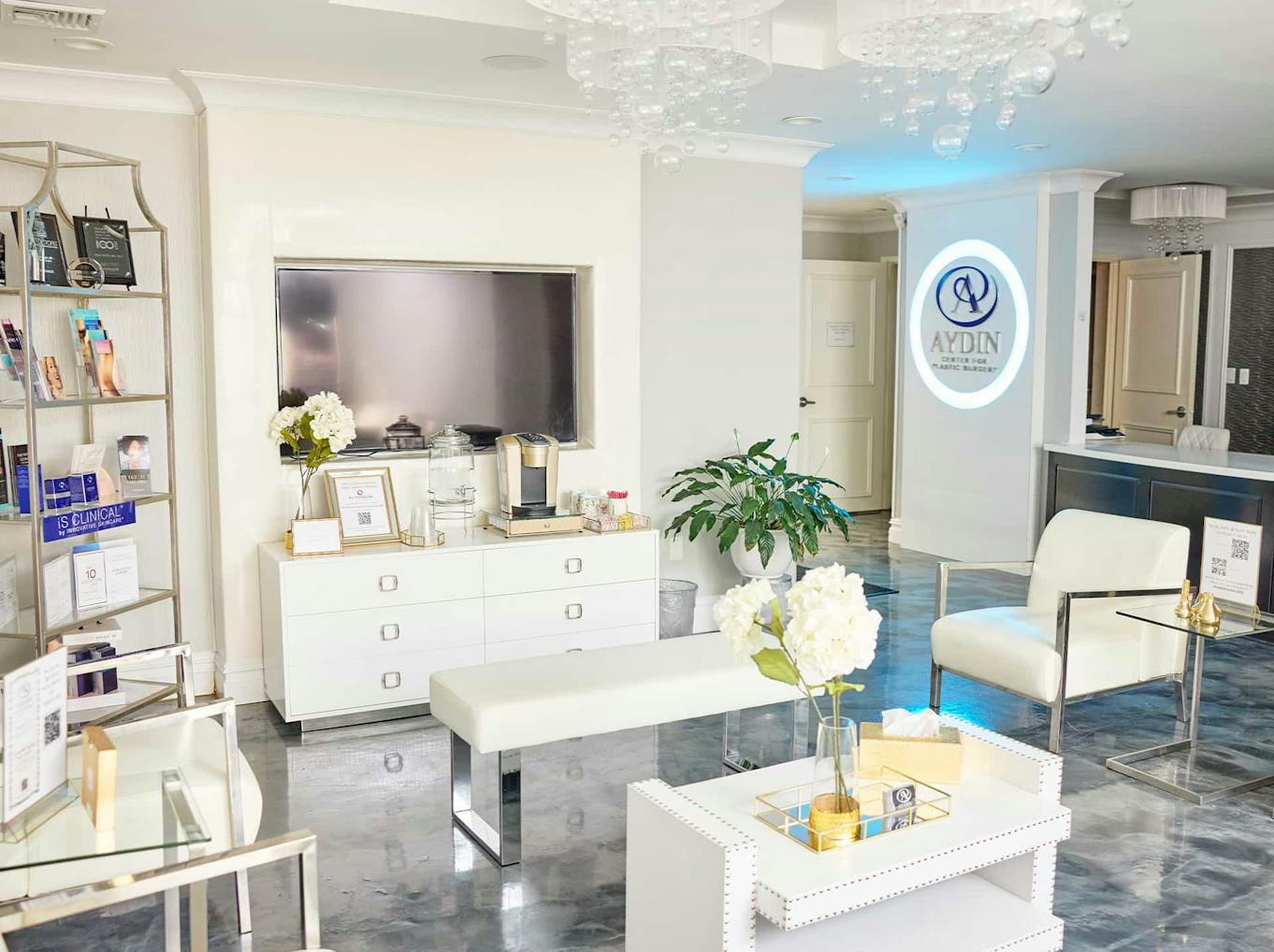 Inside the Aydin office