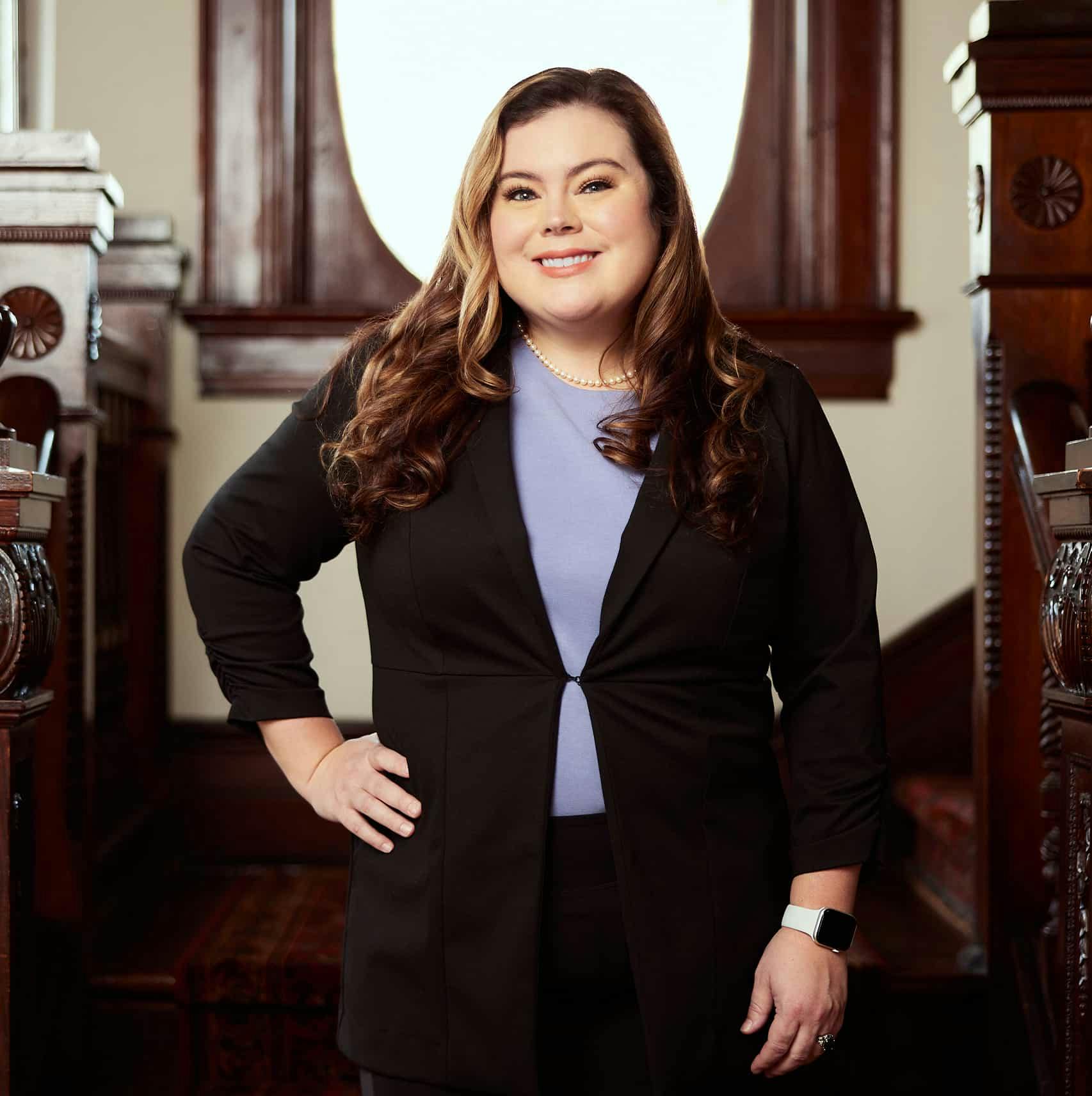 Jessica Mallett smiling