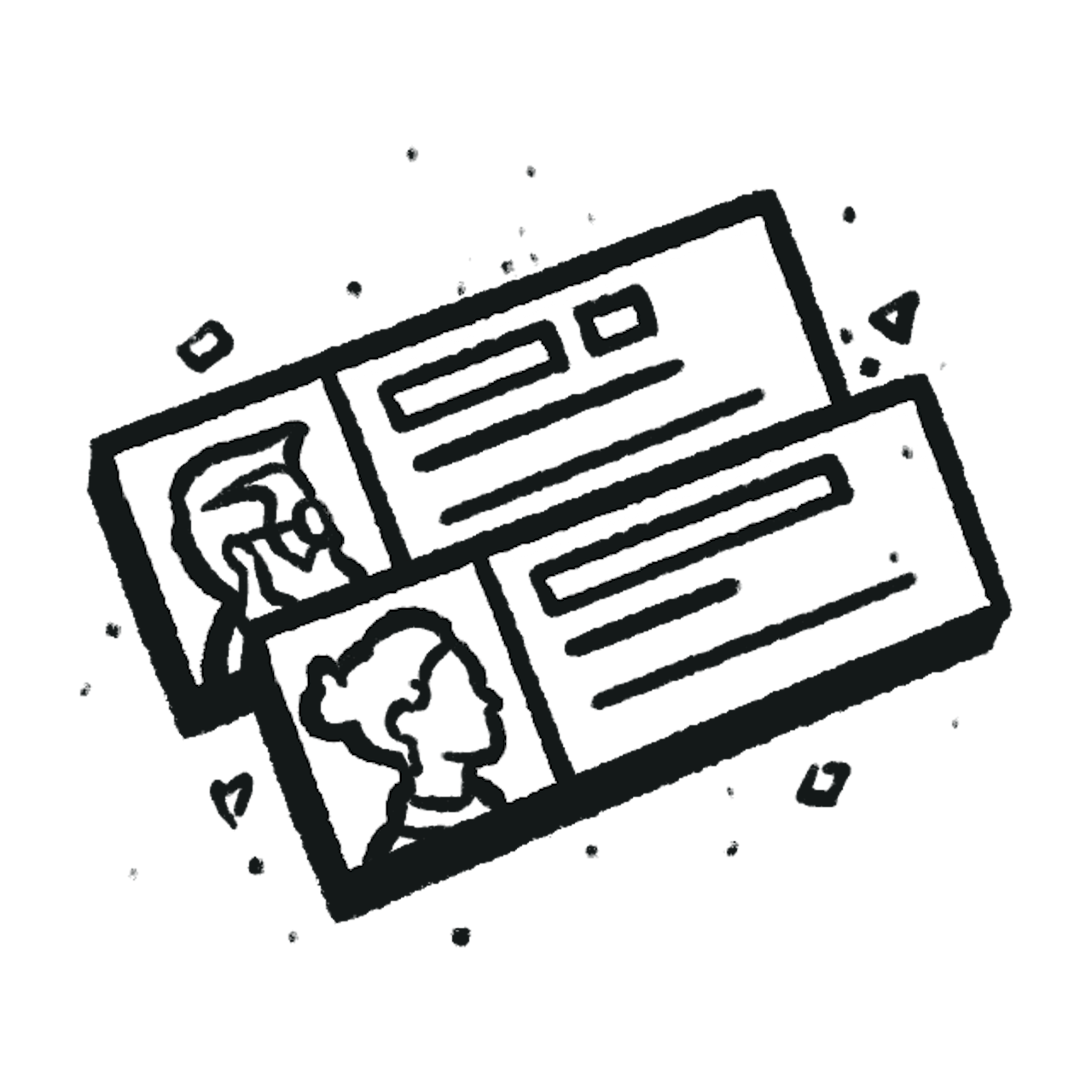 Two profiles of participants