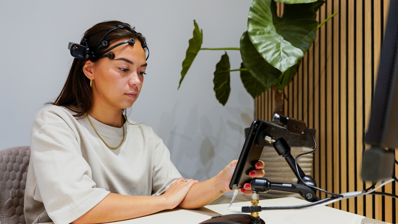 Neuro ux test op smartphone