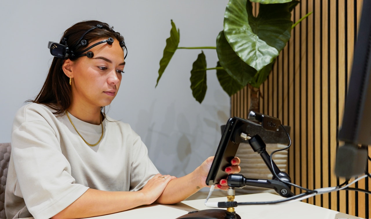 Neuro ux test op smartphone