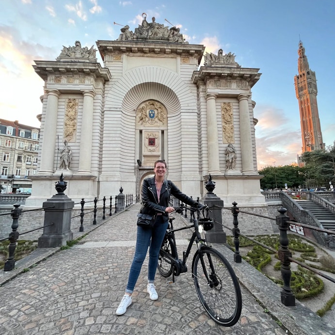 Suzy et son vélo