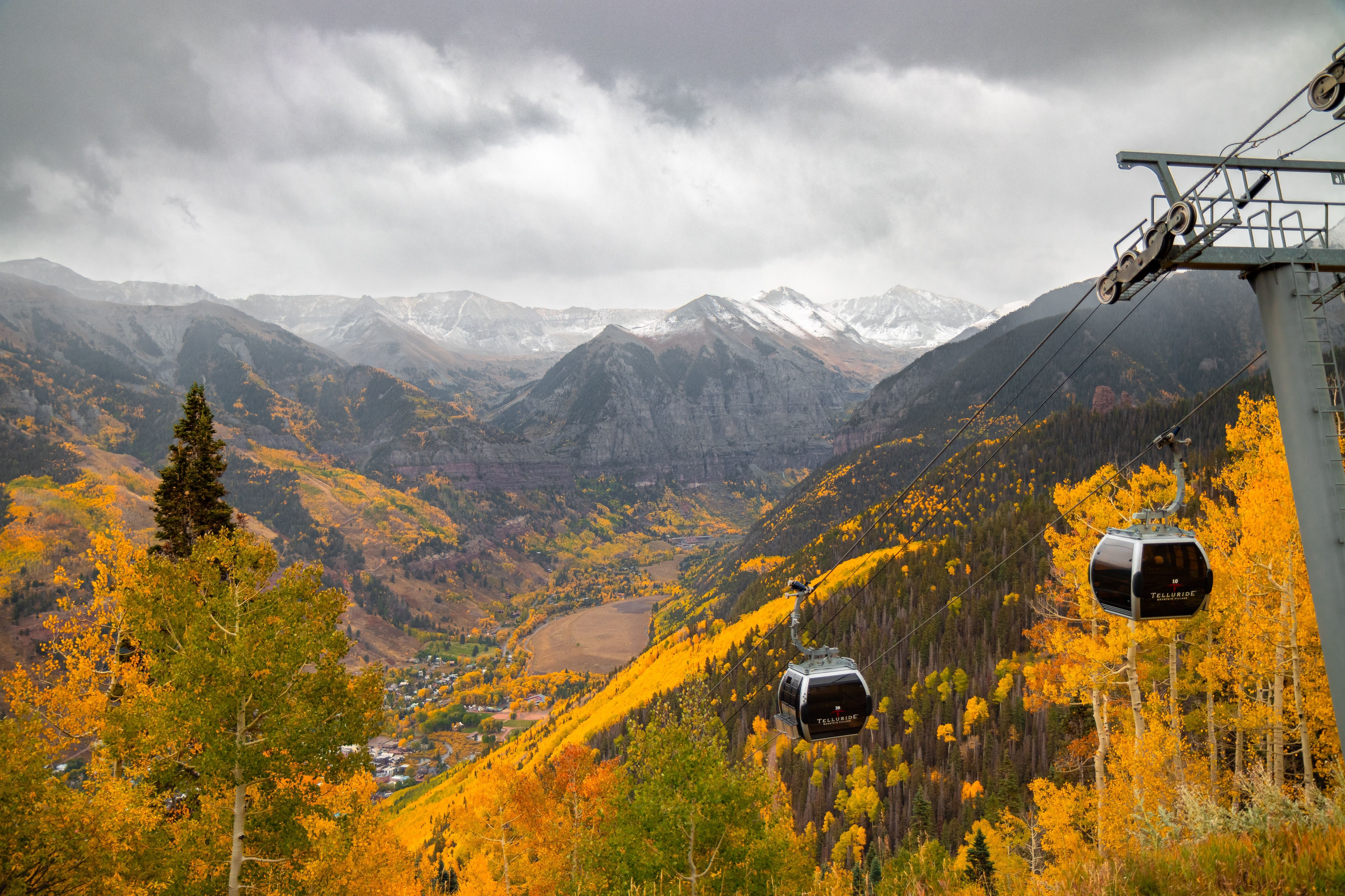 Telluride Gondola in Autumn