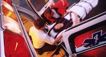 An EMT moves woman on gurney into an ambulance. Missouri