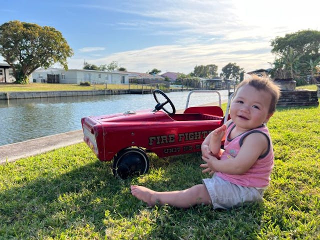 Beckett. Photo courtesy of Elizabeth Brown. Couple was asked to consider aborting their second baby after older son was diagnosed image