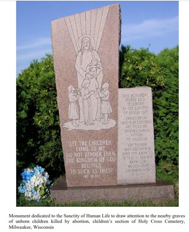Children’s Cemetery contains 1200 aborted babies and those dubbed Little People Children's Cemetery contains 1200 aborted babies and those dubbed Little People