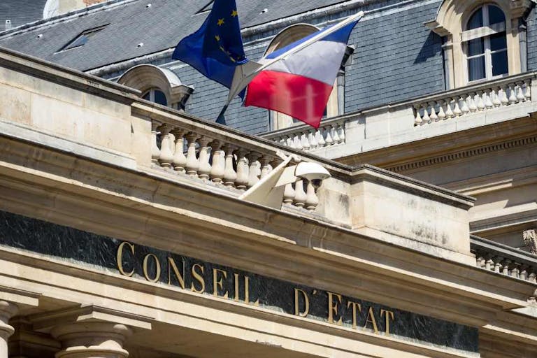 “Conseil d’état” sitting in Paris