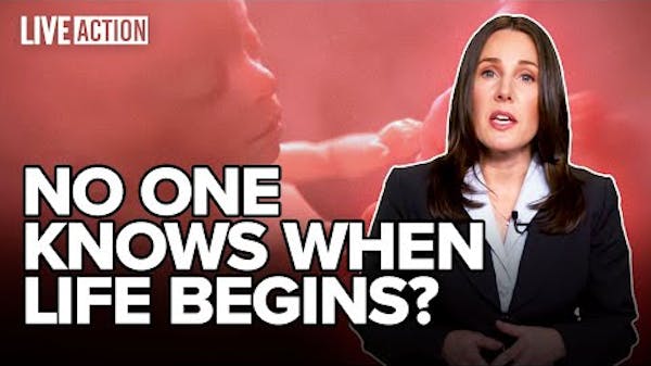 The Pro-Life Reply to: "No One Knows When Life Begins" thumbnail