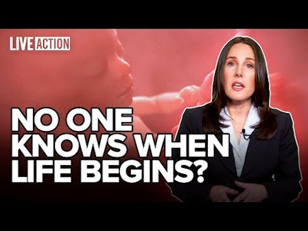 The Pro-Life Reply to: "No One Knows When Life Begins" thumbnail