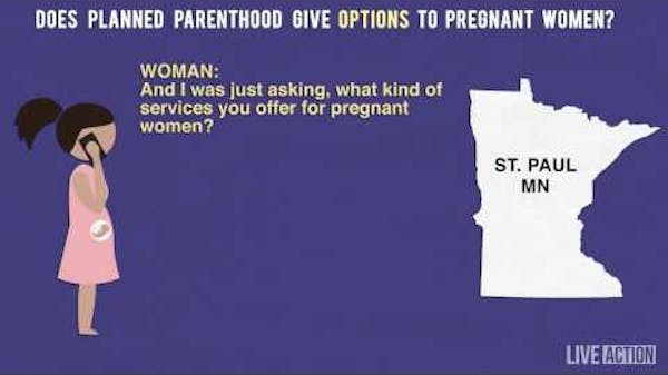 Pregnant women call Planned Parenthood to hear about their options thumbnail