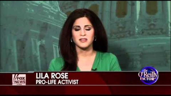 Lila Rose Discusses Sex-Selection and Planned Parenthood on "The O'Reilly Factor" thumbnail