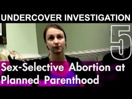 Part 5: North Carolina abortion clinics facilitate the killing of a girl, just because she's a girl. thumbnail
