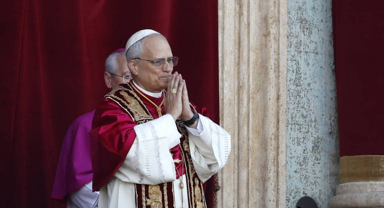 Pope Leo XIV makes his first appearance after conclave