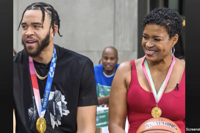 JaVale McGee Pamela McGee screenshot TikTok