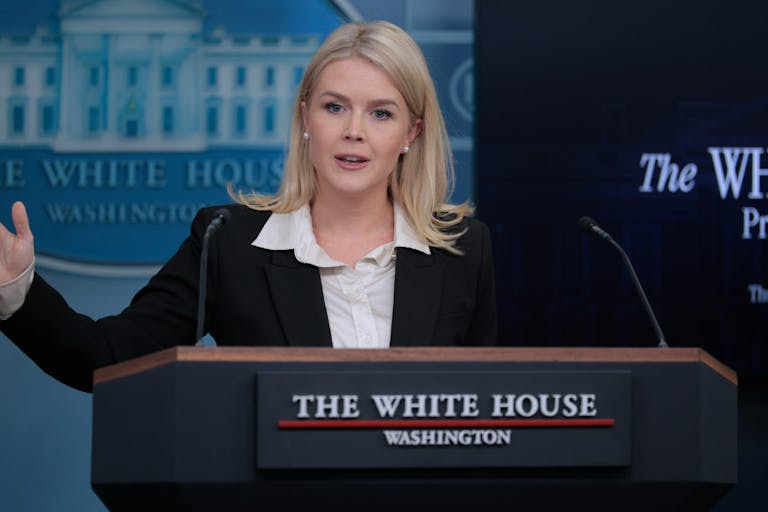 White House Press Secretary Leavitt Holds Daily Press Briefing