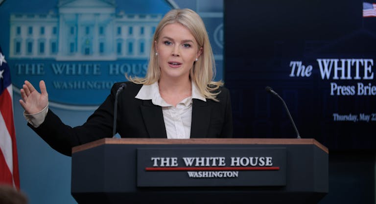 White House Press Secretary Leavitt Holds Daily Press Briefing