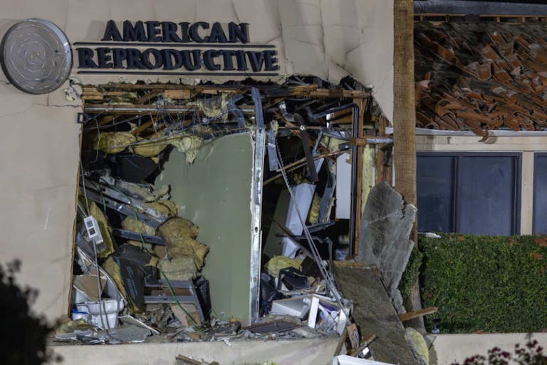 Explosion Near Fertility Clinic In Palm Springs, CA Leaves One Dead