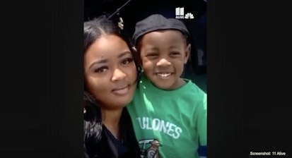 Adriana Smith and her son.
