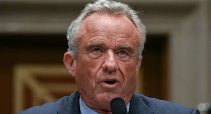 US Secretary of Health and Human Services Robert F. Kennedy Jr., testifies before a Senate Committee on Health, Education, Labor, and Pensions hearing on the President's proposed budget request for fiscal year 2026 for the Department of Health and Human Services, on Capitol Hill in Washington, DC, May 14, 2025. (Photo by Jim WATSON / AFP)