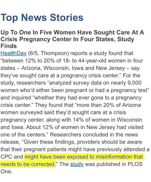 GUEST OPINION: The demonization of pregnancy centers must end image