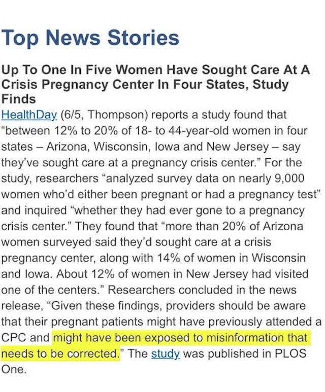 GUEST OPINION: The demonization of pregnancy centers must end image