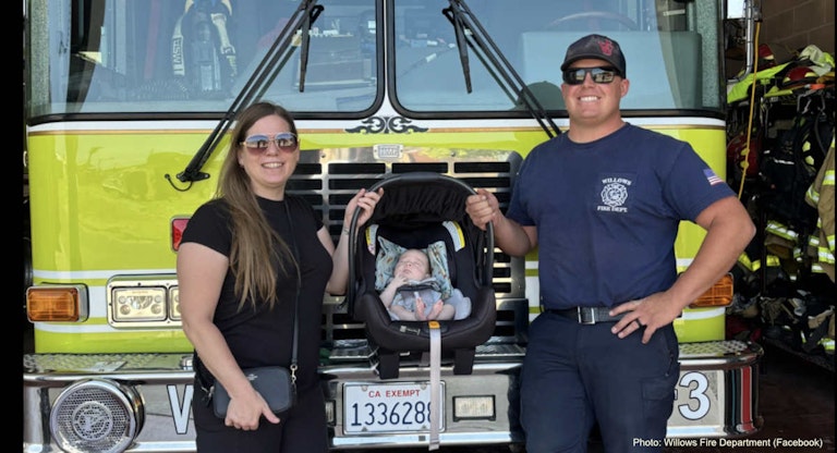 Willows Fire Department Facebook preemie