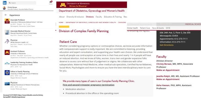 Minnesota Complex in Family Planning abortion training led by Christy Borass