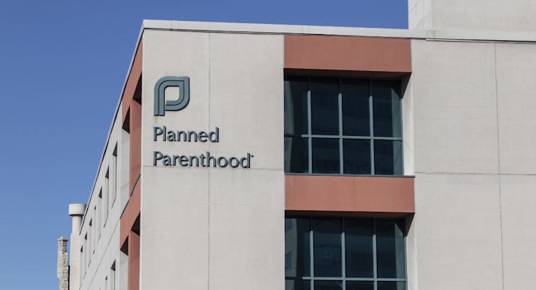 Planned Parenthood location. Planned Parenthood provides reproductive health services in the US.