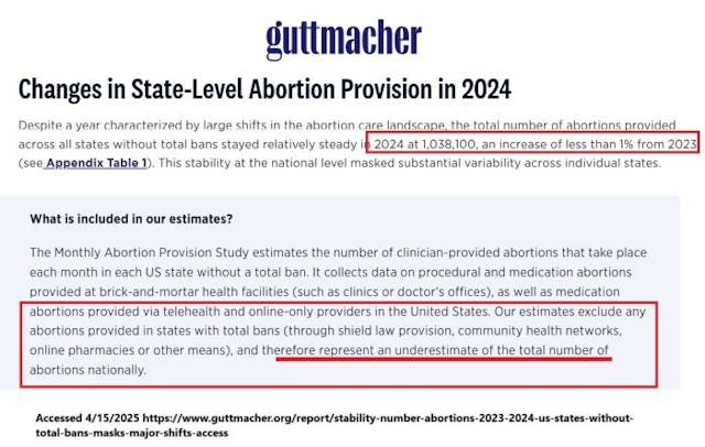 Guttmacher Institute 2024 abortion numbers Guttmacher Institute 2024 abortion numbers
