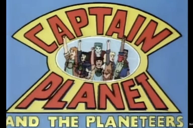 captain planet planeteers logo YouTube