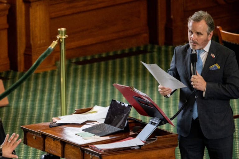 People Gather In The Texas State Capitol To Rally Against Legislation That Will Restrict Drag Performances