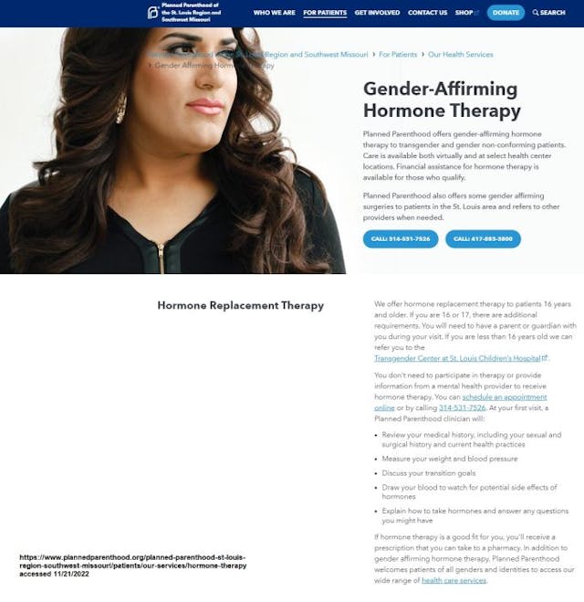 Planned Parenthood St Louis Region SW MO Gender Affirming services for teens Image: Planned Parenthood St Louis Region SW MO Gender Affirming services for teens