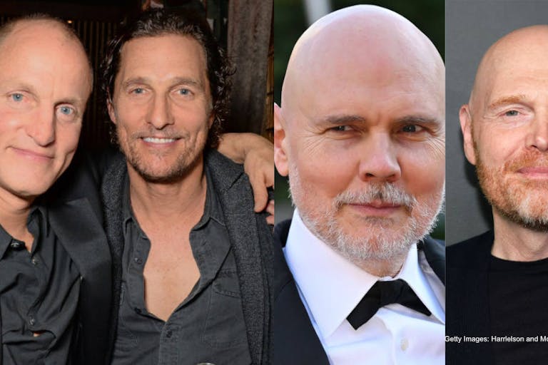 Harrelson, McConaughey, Corgan, Burr