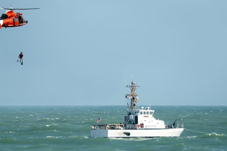 us coast guard ship and helicopter operations